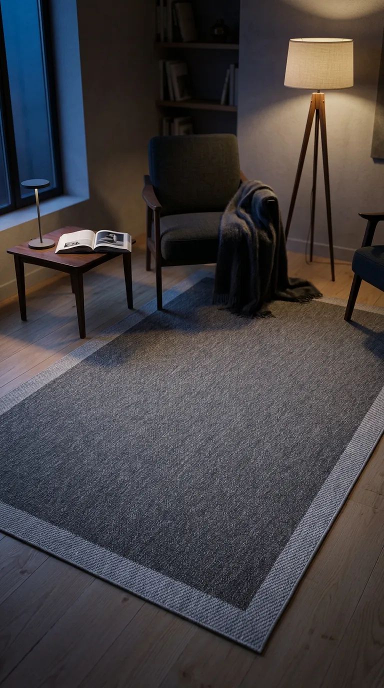 Antrasit Sisal Halı